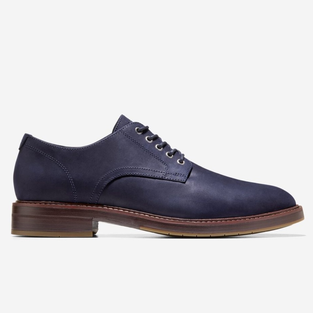 Cole Haan OS Men's Plain-toe Oxfords in Chocolate Brown